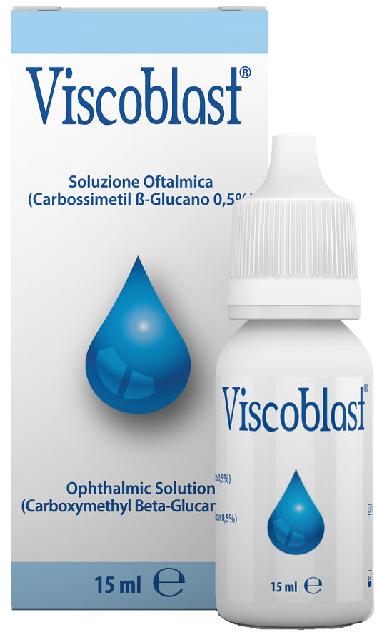 d m g italia soluzione oftalmica viscoblast 15 ml viscoblast ean 8034125180240