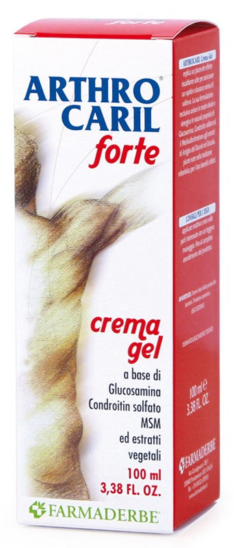 farmaderbe arthrocaril forte crema gel 100 ml farmaderbe ean 8058456780832