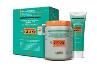 lacote guam fanghi dalga confezione convenienza fredda con fanghi dalga guam 1 kg crema gel 250 ml formula a freddo guam ean 8025021110455