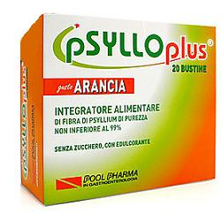 pool pharma psyllo plus arancia 20 bustine psyllo plus