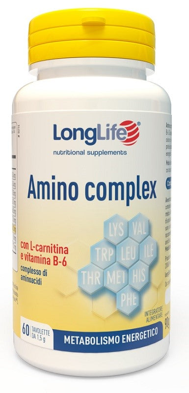 longlife longlife amino complex 60 tavolette long life ean 8054521000188