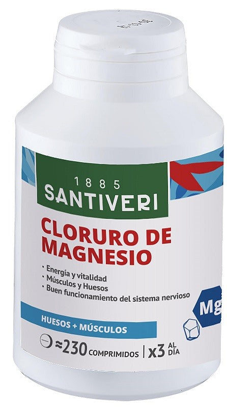 santiveri magnesio cloruro 230 compresse stv santiveri ean 8412170000407