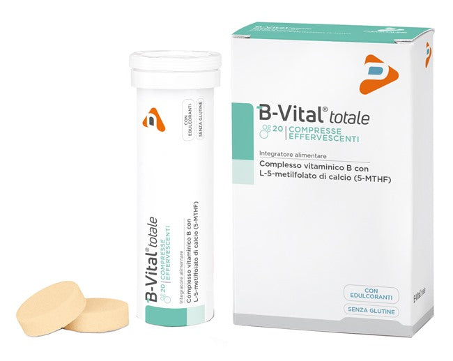 pharma line b vital totale arancia 2 tubi 10 compresse effervescenti b vital totale