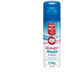 elanco italia sano e bello shampoo mousse gatto flacone 200 ml sano e bello ean 8000560780918
