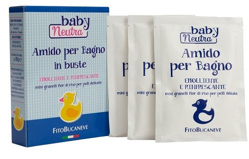 fitobucaneve amido bagno 3 buste da 150 g fitobucaneve