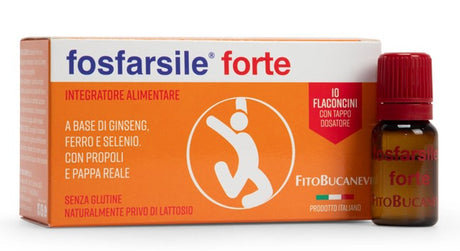 fitobucaneve fosfarsile forte ginseng 10 flaconcini fitobucaneve