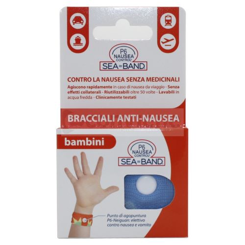 consulteam bracciale anti nausea per bambini p6 nausea control 2 pezzi p6 nausea control ean 8030936200016