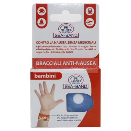 consulteam bracciale anti nausea per bambini p6 nausea control 2 pezzi p6 nausea control ean 8030936200016