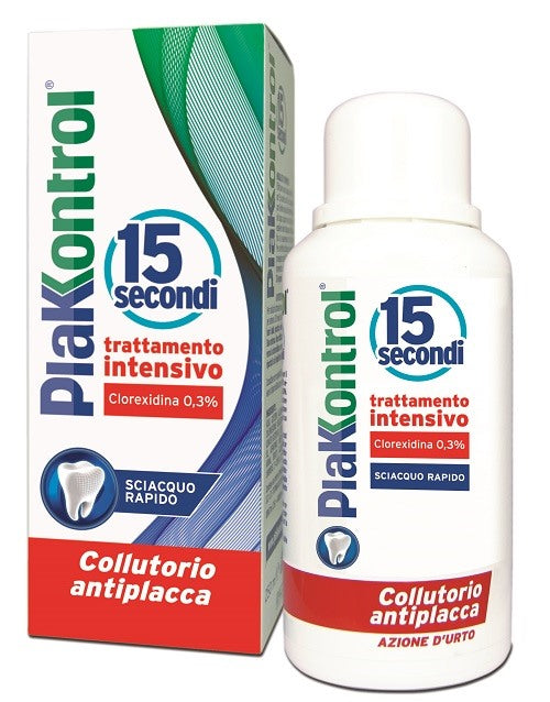 ideco plakkontrol 15 secondi collutorio 250 ml plakkontrol ean 8019029000108