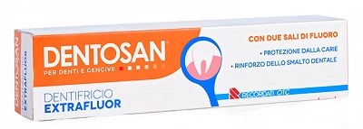 recordati otc dentosan extrafluor dentifricio 75 ml dentosan ean 8057742820153