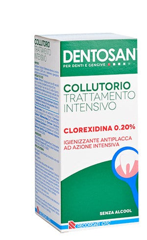recordati otc dentosan collutorio trattamento intensivo 200 ml dentosan ean 8057742820139