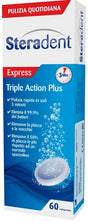 reckitt benckiser steradent triple action plus 60 compresse pulenti steradent ean 3059946316383