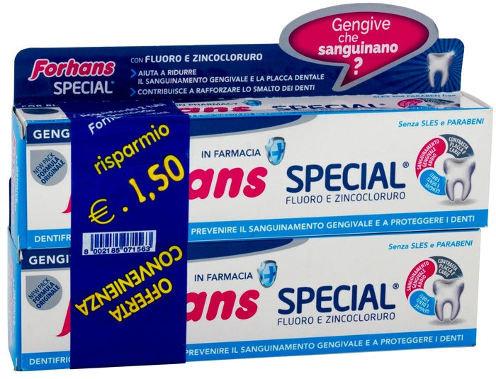 uragme forhans sp dentif 2x75ml forhans ean 8002185071563