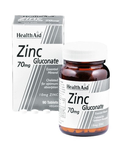 healthaid italia zinco gluconato 90 tavolette ean 5019781020300