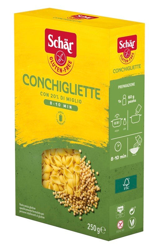 schar due schar conchigliette 250 g schar ean 8008698004050