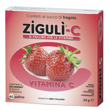 falqui ziguli c fragola 40 confetti 24 g ziguli ean 8002682551346