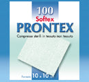 safety garza in tessuto non tessuto prontex soft 10x10cm 100 pezzi prontex