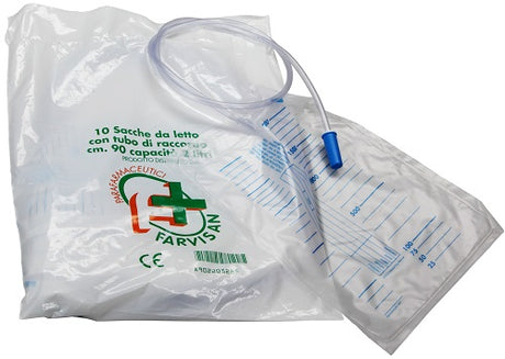 farvisan sacca per urina letto 10 pezzi farvisan