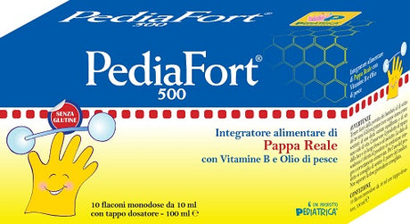 pediatrica pediafort 500 10 flaconi pediac ean 8051160660131