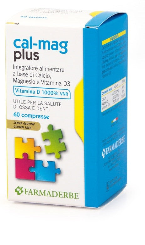 farmaderbe cal mag plus 60 compresse farmaderbe ean 8058456780948
