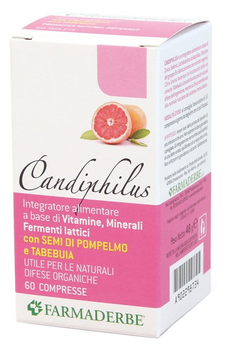 farmaderbe candiphilus 60 compresse farmaderbe