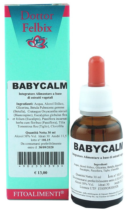 euronatur babycalm gocce 30 ml