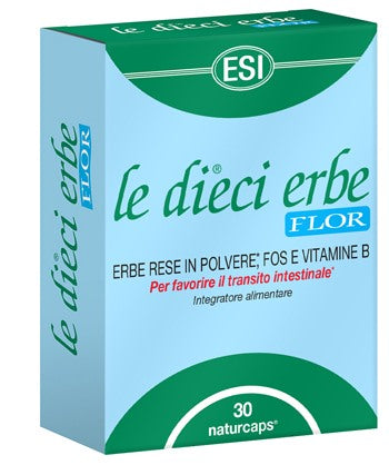 esi esi le dieci erbe flor 30 capsule esi ean 8008843004140