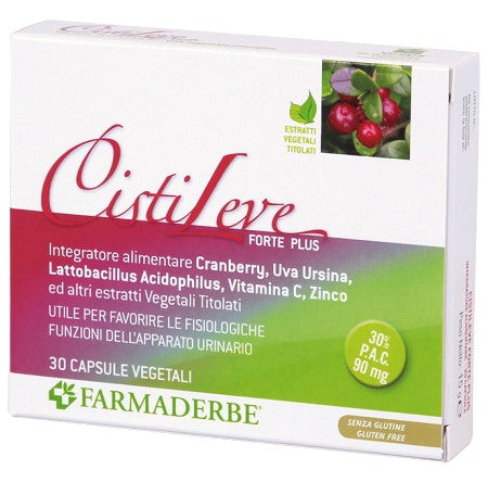 farmaderbe cistileve forte plus 30 capsule farmaderbe ean 8058456780474