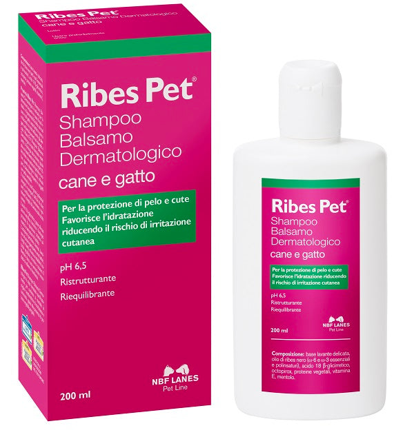 n b f lanes ribes pet shampoo balsamo flacone 200 ml n b f lanes ean 8056590980569