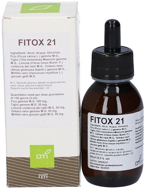 oti fitox 21 gocce 100ml oti