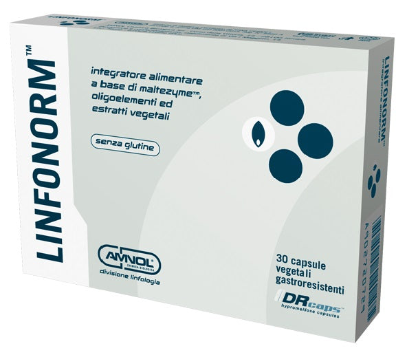 amnol linfonorm 30 capsule vegetali gastroresistenti amnol