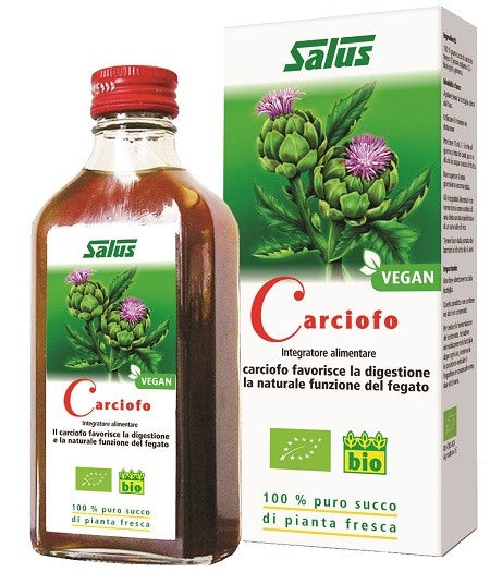 eurosalus vr carciofo succo 200 ml bio salus haus ean 4004148024450