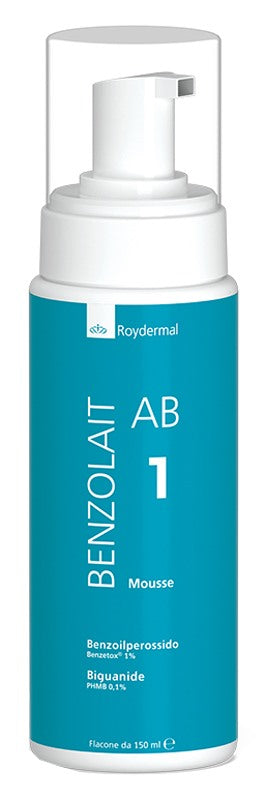 roydermal benzolait ab1 mousse 150 ml roydermal