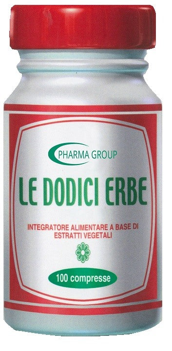 pharma group le dodici erbe 100 tavolette