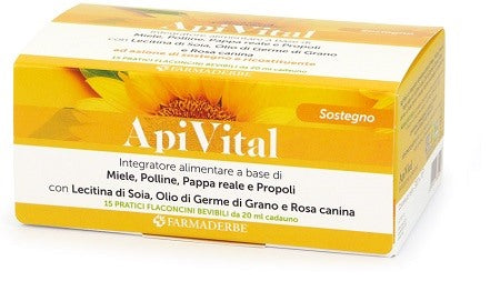 farmaderbe apivital 15 flaconcini da 20 ml farmaderbe ean 8058456780597