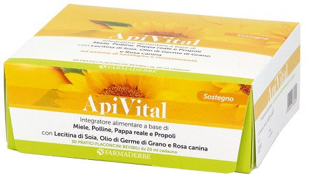 farmaderbe apivital 30 flaconcini da 20 ml farmaderbe ean 8058456785325
