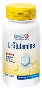 longlife longlife l glutamine 100 capsule long life ean 8054521001239