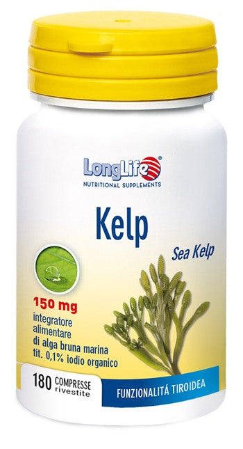 longlife longlife kelp alga bruna 180 compresse long life ean 8054521001192