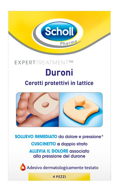 scholls cerotto protettivo per duroni scholl in lattice 4 pezzi scholls ean 5038483193464