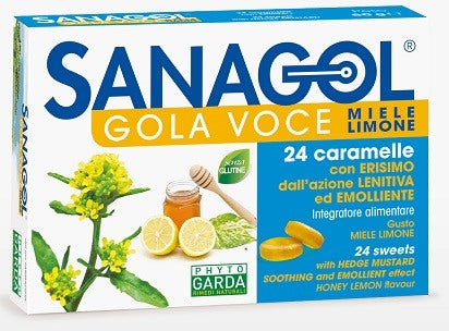named sanagol gola voce miele limone 24 caramelle phyto garda ean 8051490300639