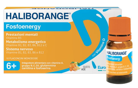eurospital haliborange fosfoenergy 10 flaconcini 10 ml haliborange
