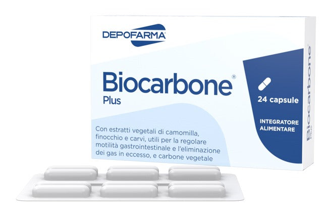 depofarma biocarbone plus 24 capsule depofarma