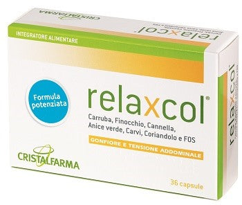 cristalfarma relaxcol 36 capsule cristalfarma