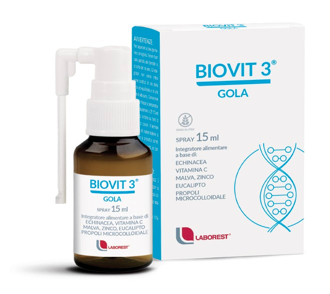 uriach italy biovit 3 gola 1 fiala 15 ml spray biovit 3