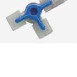 pb pharma rubinetto a 3 vie delta 3w white connettori luer lock girevoli 1 pezzo p b pharma