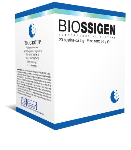 biogroup biossigen 20 bustine 3 g biogroup
