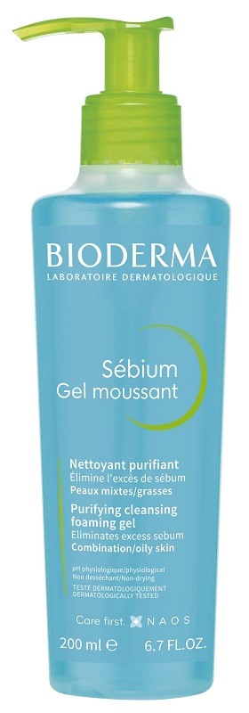 bioderma italia sebium gel moussant 200 ml bioderma ean 3401578653709