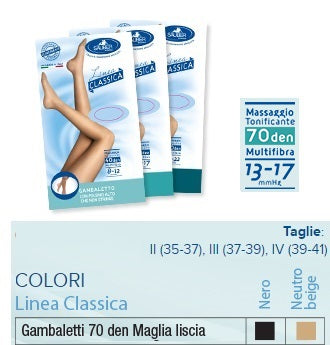 desa pharma sauber gambaletto 70 maglia liscia neutro beige 4 linea classica sauber ean 8001443052993