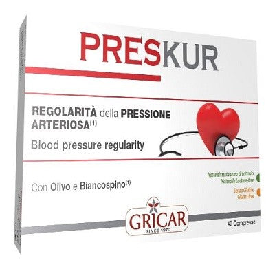 gricar chemical preskur 40 compresse da 500 mg ean 8018799123994