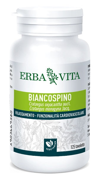 erba vita group biancospino 125 tavolette 400 mg erba vita ean 0767787927189
